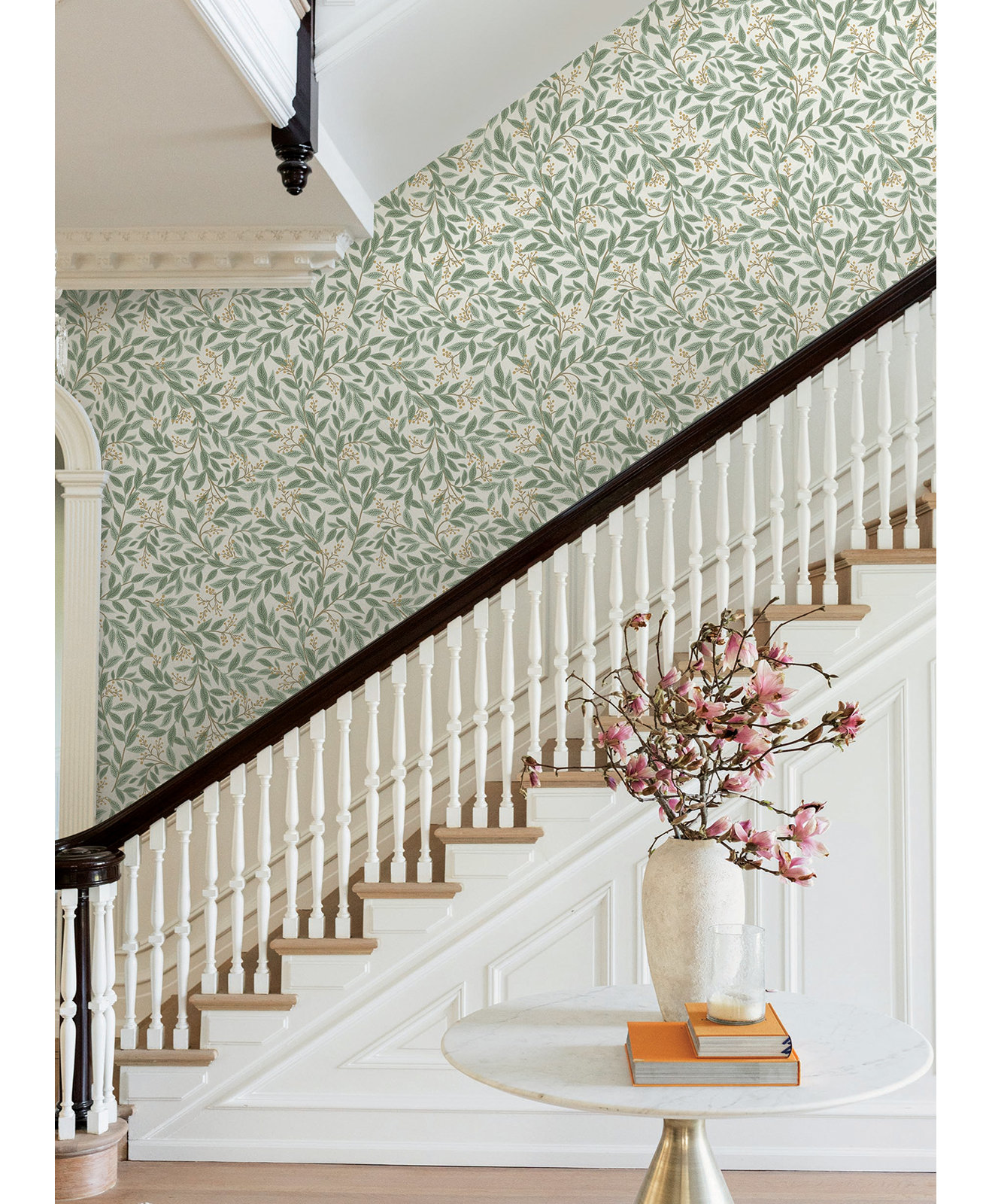 Willowberry Wallpaper Double Roll, Sage