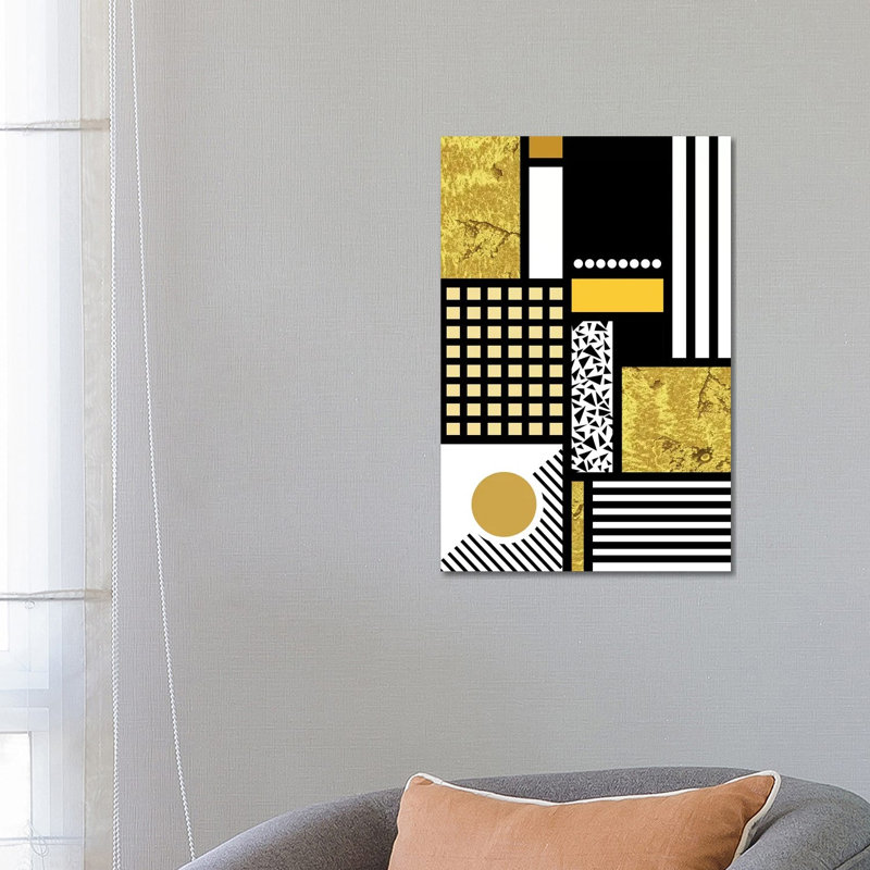 Stay Gold by The Native State - Wrapped Canvas Painting, 66.04 cm H x 45.72 cm W