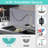 Brushed Nickel Pull Down Kitchen Faucet With Integrated Glass Rinser And Waterfall Mode-123382626