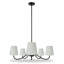 Wrought Iron 5-Light Chandelier-2144607141-2134210162