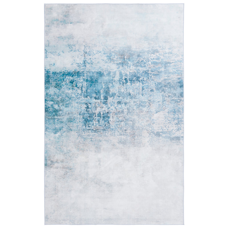 Bennita 833 Area Rug In Gray/ Blue, Rectangle 9' x 12'