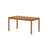 60" Solid Wood Rectangular Dining Table-498226802-487799677