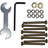 42 PCS Set of Bed Hardware