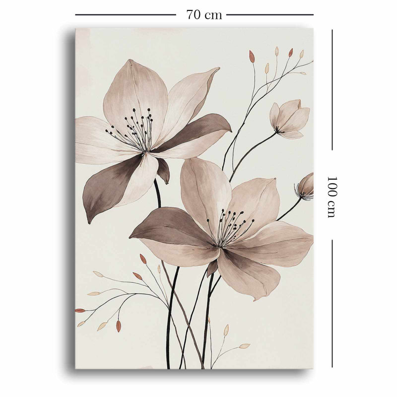 Peinture décorative sur toile