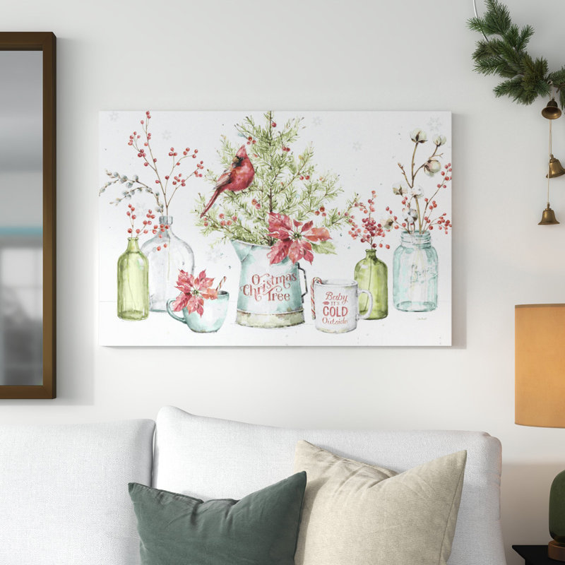«A Christmas Weekend I», reproduction sur toile tendue, H 20 po x l 30 po