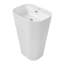 Lavabo autoportant en résine 24 po