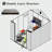 Storage Shed with double Lockable Doors and vent
