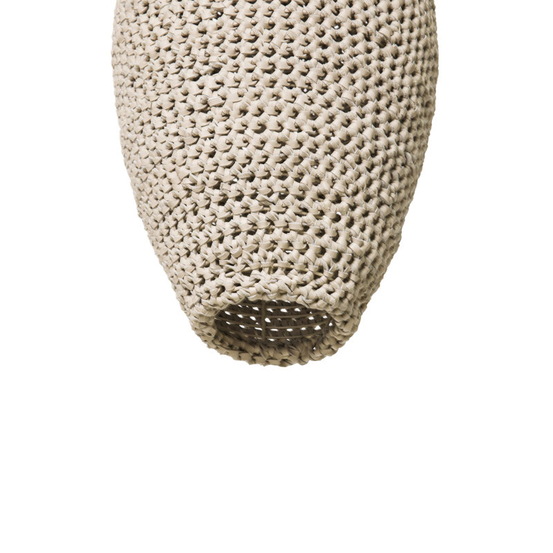 Large Leather Pod Pendant Light