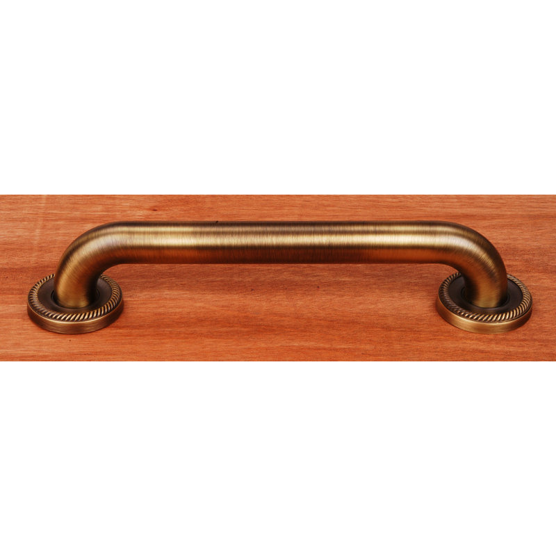 Barre d'appui à corde, l 18 po, Antique English