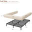 Structure de lit double pleine grandeur - Mousse douce, silencieuse, sans sommier tapissier - Lit plateforme moelleux sans tête de lit-131246047-131246049