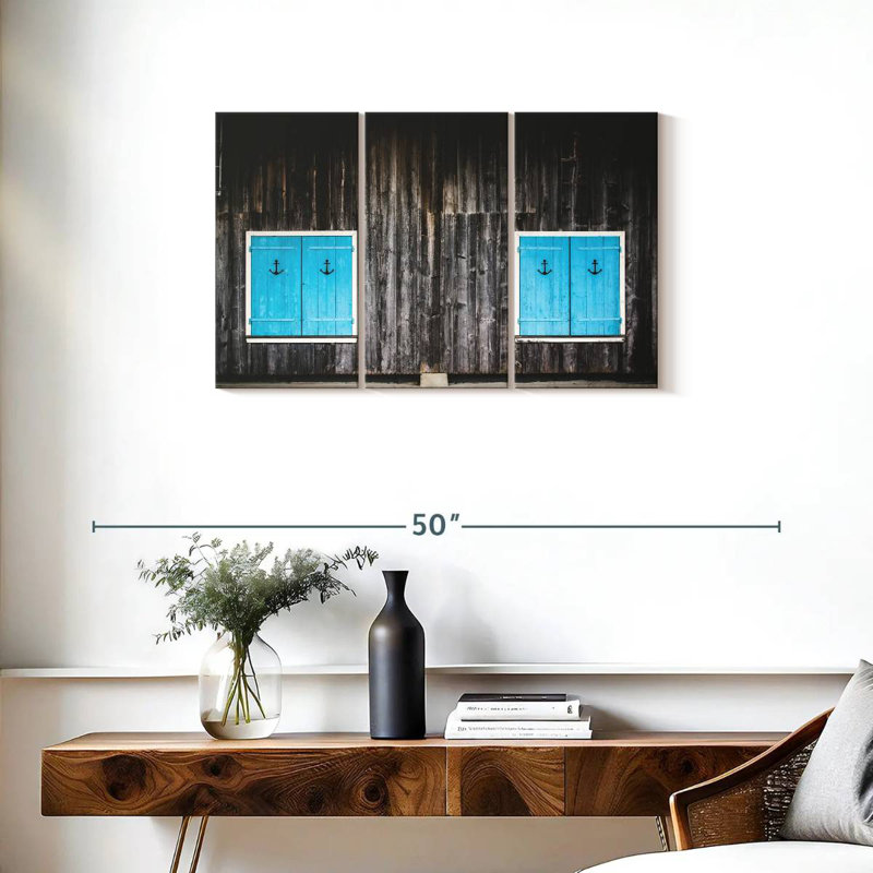 Lilie Nautical Windows, 20" H x 33" W