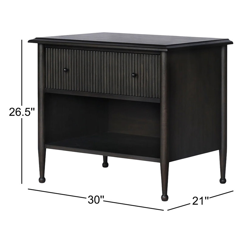 Eloise 1 - Drawer Nightstand