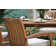 Fleur Rectangular 7 - Person 64'' Long Dining Set with Cushions