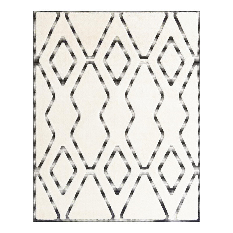 Corrigan Studio® Trellis Raheesa Rug, Rectangle 7'10" x 10'