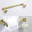 Ensemble d'accessoires de salle de bain 3 pièces, ensemble de quincaillerie de salle de bain en acier inoxydable, porte-papier hygiénique avec porte-peignoir-61784538