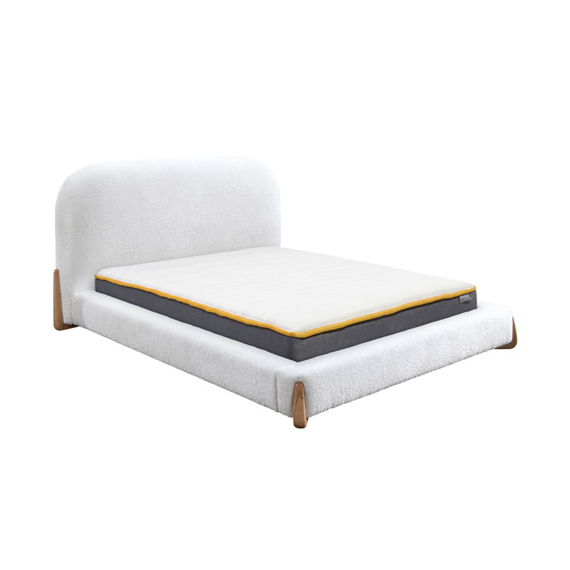 Boak BED WHITE, Kingsize (5')