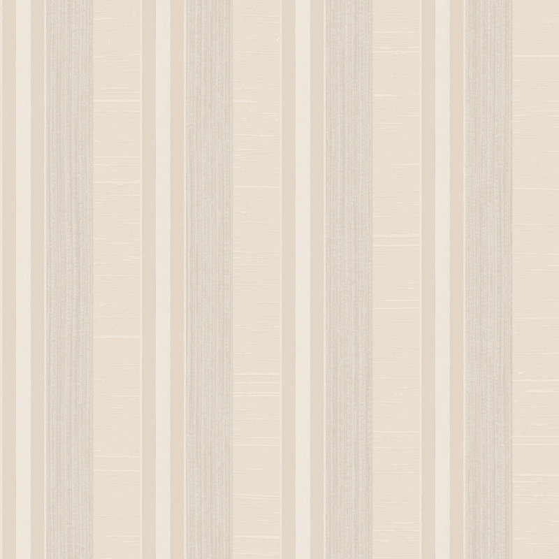 Palazzo 2 Silk Stripe Wallpaper Roll, Beige