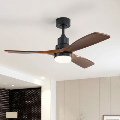 132cm 1 - Light Led Ceiling Fan Light With Remote Control