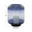 Lampe large ouragan en verre teinté bleu Cole and Base-581056476-581056478