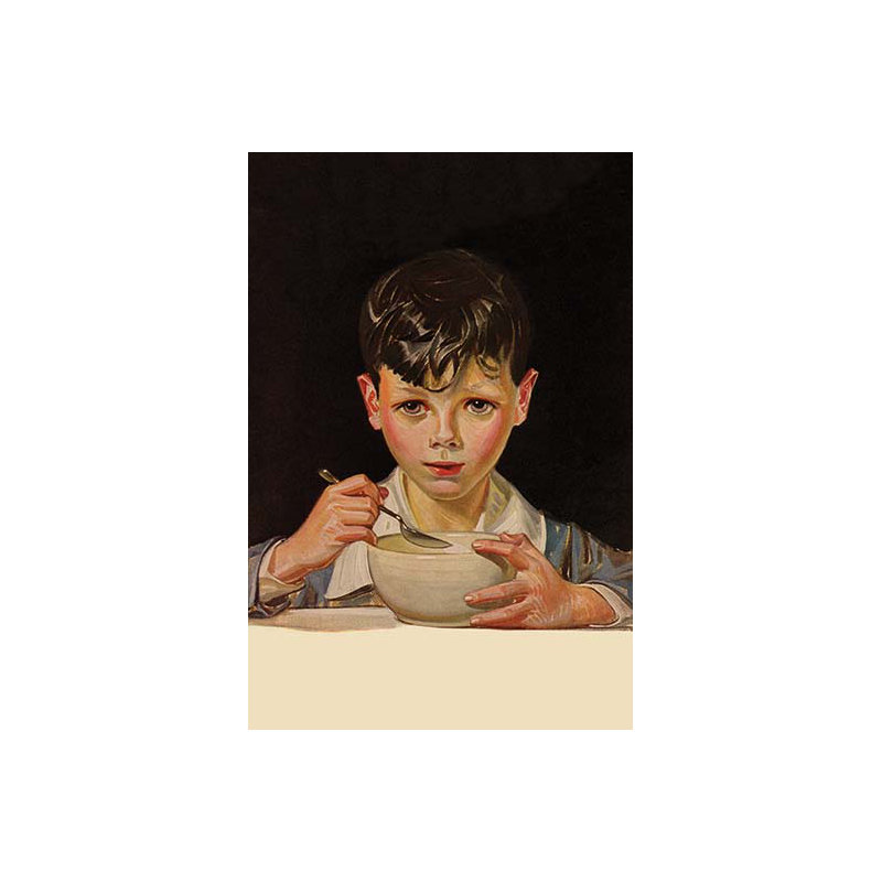 Soupe-impression d’art graphique, H 36 po x l 24 po x P 1,5 po