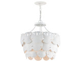 Tulum 3 - Light Wrought Iron Chandelier by Marjorie Skouras