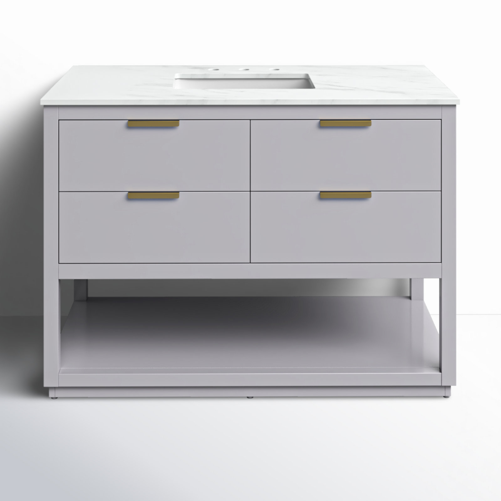 Felicity 42'' Single Bathroom Vanity, Gray