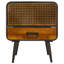 Anaiz 50cm W Iron Bedside Table