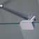 Avalux 42" x 72" Rectangle Hinged Shower Enclosure with Fixed Panel