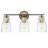 Brierly 3 - Light Dimmable Vanity Light