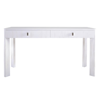Checkmate Console Table - Checkmate White