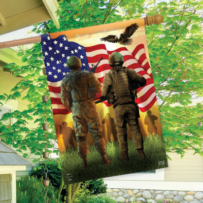American Soldiers House Flag