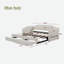 Extendable Upholstered Daybed With 2 Storage Drawers And Led Light