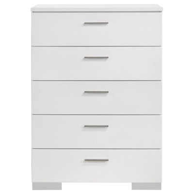 Commode de chambre 5 tiroirs Dulcey