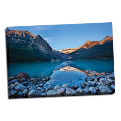 " Lake Louise Dawn II " by Larry Malvin