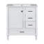 Ensemble de meuble-lavabo simple 30 po avec plateau en céramique Taqwan-1461192622