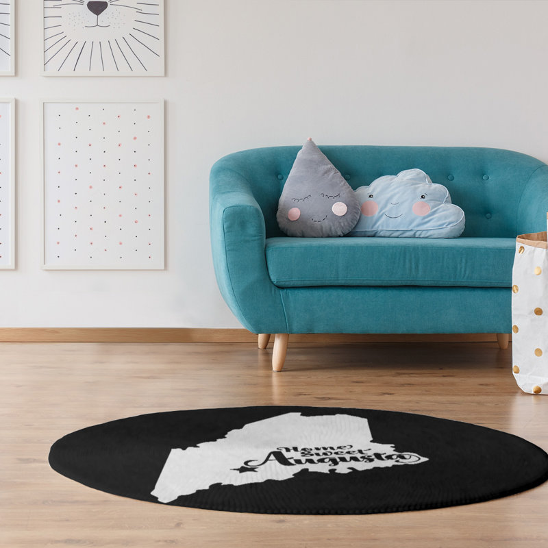 Tapis de poly-chenille en polyester augusta maine