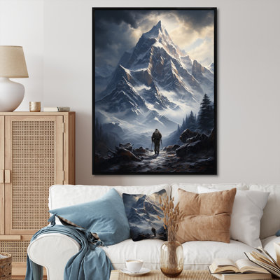 «Mountain Trails Harmony I» sur toile