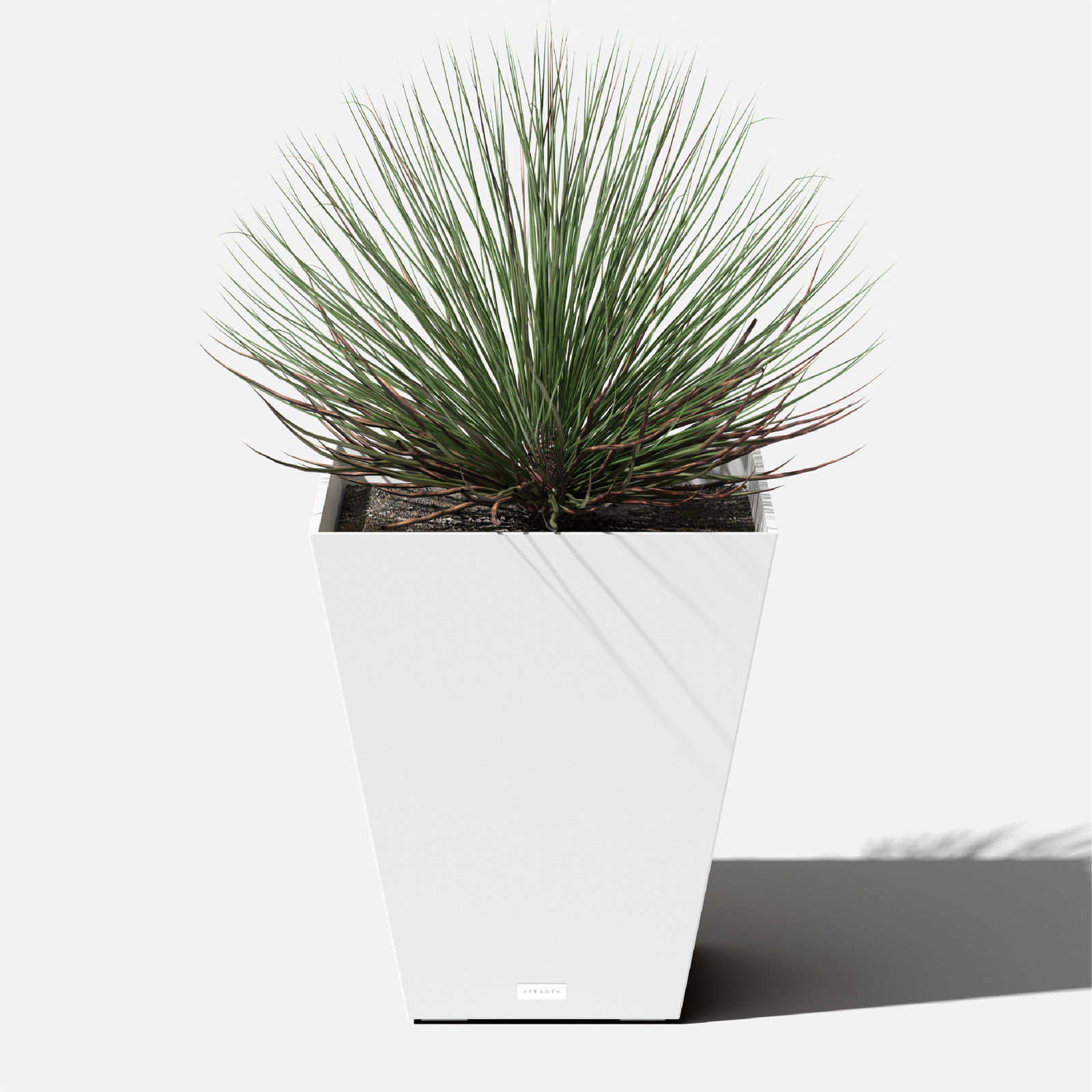 Pure Series Nobleton Planter, 22" H x 19" W x 19" D, 1, White