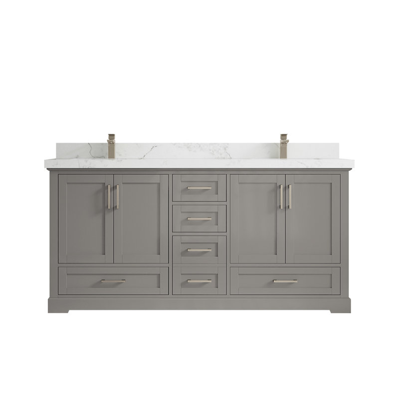 Ensemble de meuble-lavabo double 72 po Esin, Venatino