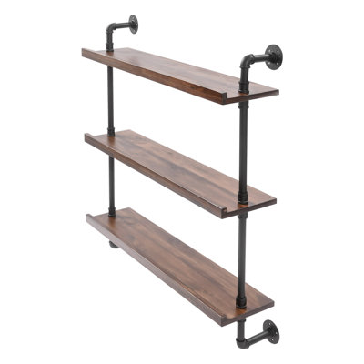 3-Tier Wine Rack, Wall-Mounted Wine Bottle Rack by Williston Forge