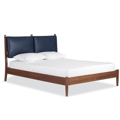 Lit plateforme tapissier Livvy