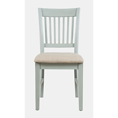 Barna 19'' H Upholstered Acacia Side Chair