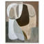 Breeze of Soft Shapes II Canvas Abstract Print by Oliver Gal, Black Frame, 16 x 20-2093981720-2093981721
