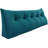 Sit-up Back Comfort Velvet Headboard Wedge Reading Pillow Triangular Backrest Back Support Compression-56420210-56420214