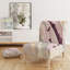 Fauteuil de chambre rembourré Shaby