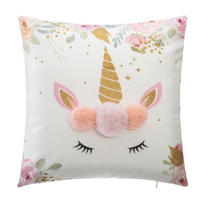 Alishan Multicolour Square Cushion