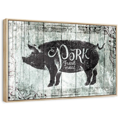 Plaque murale Fresh Pork