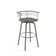 Friedell Solid Wood Swivel Counter & Bar Stool