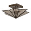 Sofronio Glass Semi Flush Mount