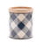 Pinecone and Plaid Iron Canister